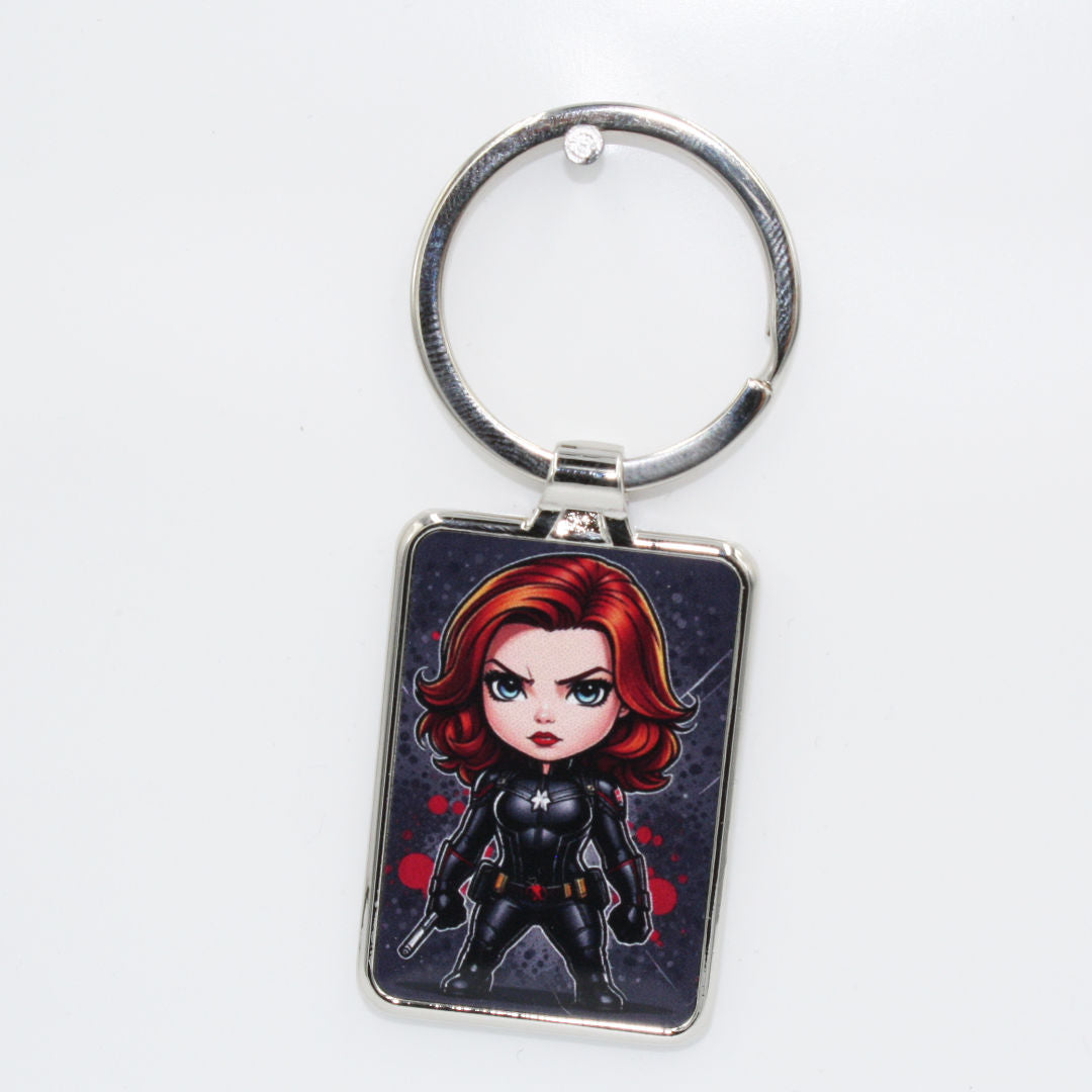 black widow sleutelhanger