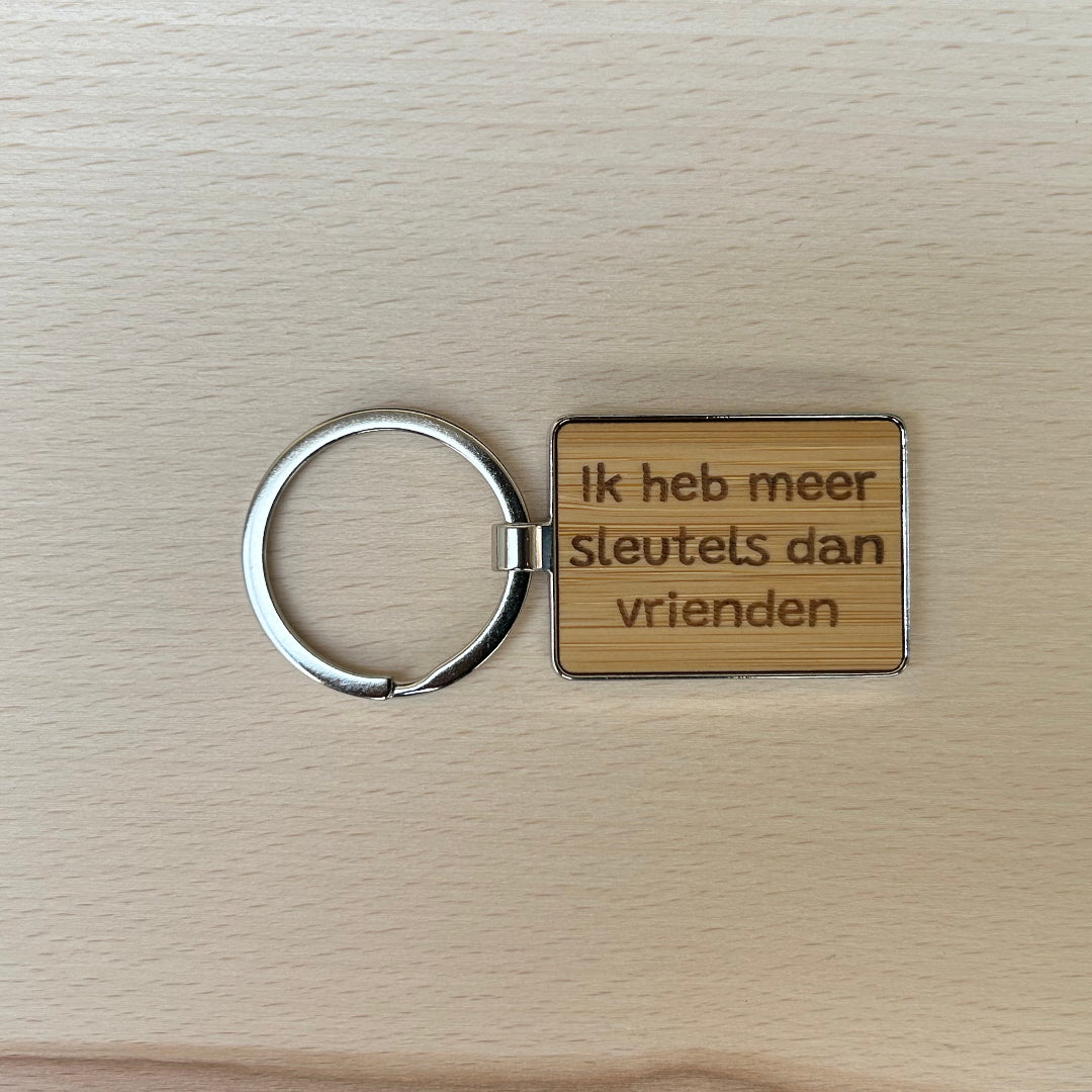 sleutlehanger ik heb meer sleutels