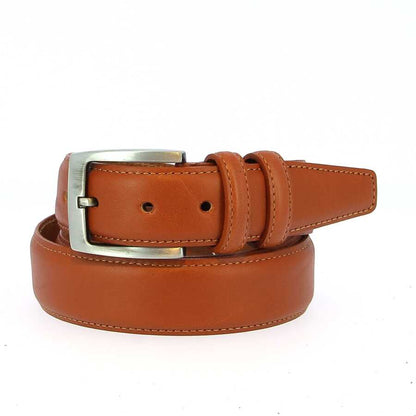 broeksriem 0001 35mm donker cognac