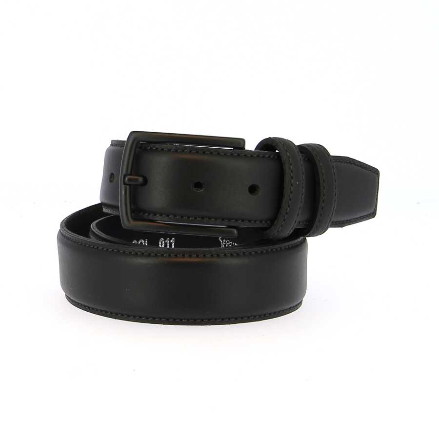 broeksriem 0008 35mm zwart