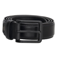 zwarte broeksriem met zwarte gesp