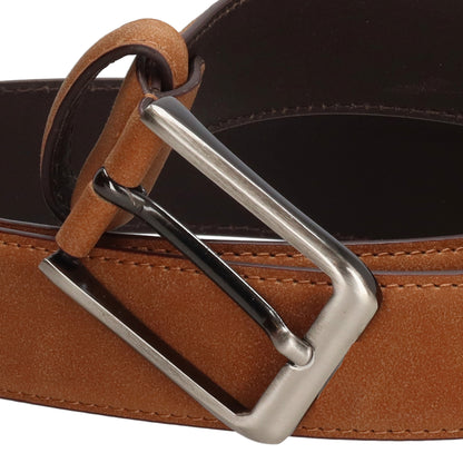 suede broeksriem detail
