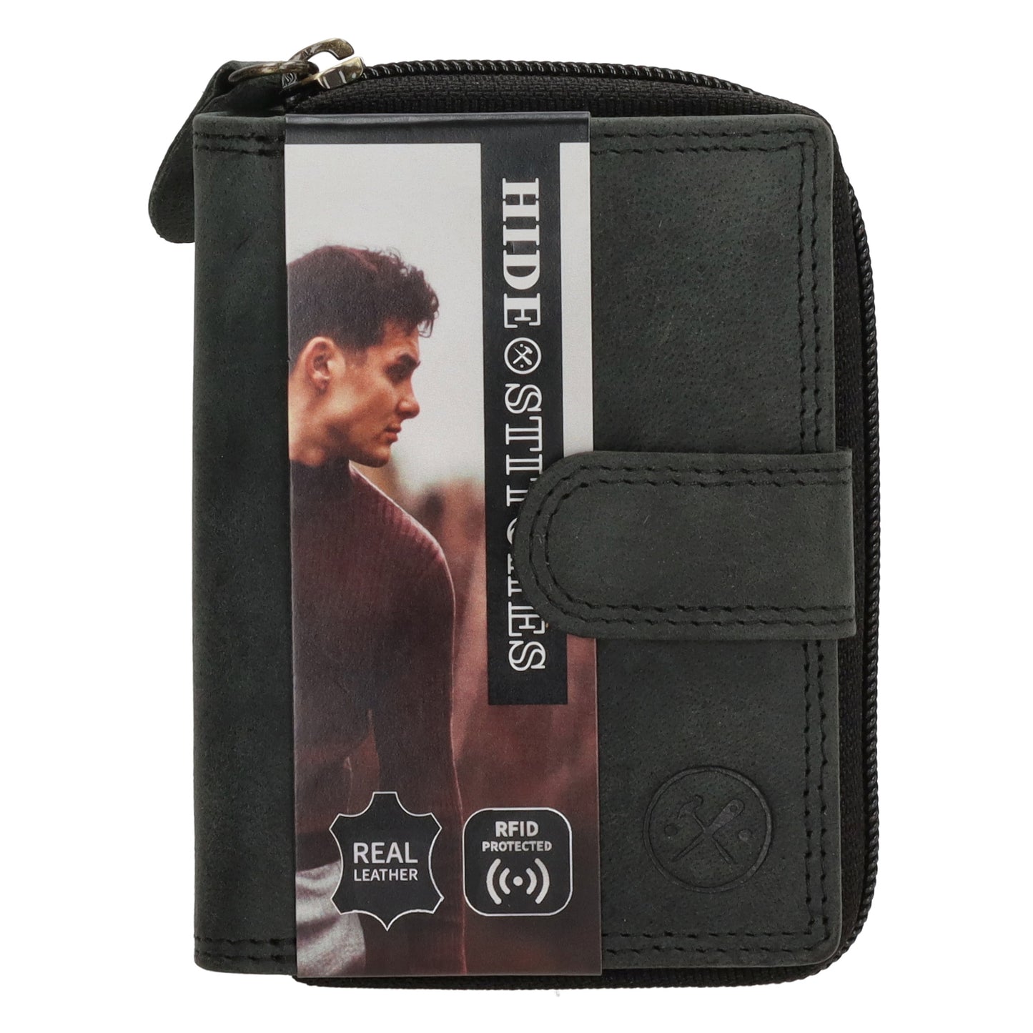 Portemonnee Johan Van Amstel Zwart