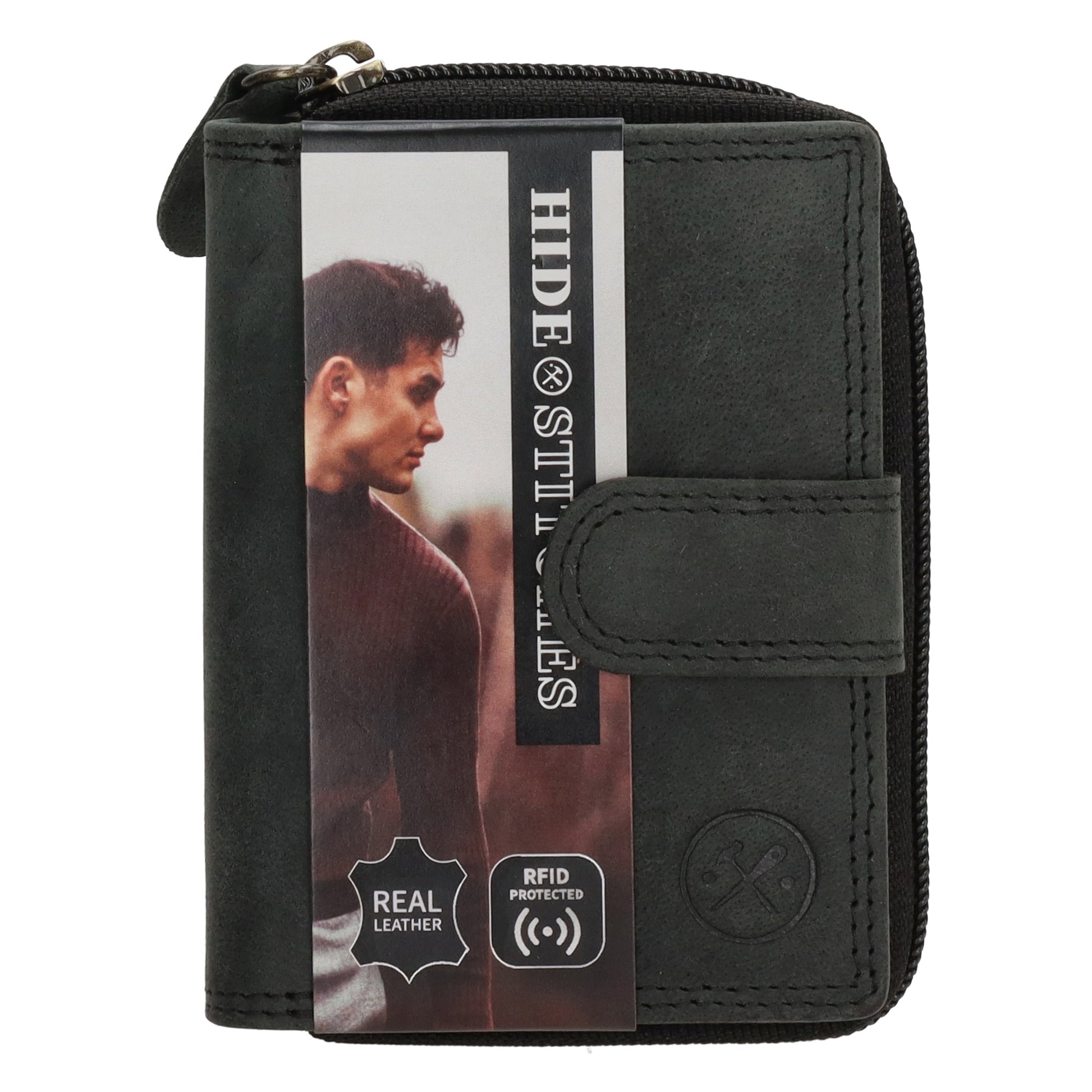 Portemonnee Johan Van Amstel Zwart