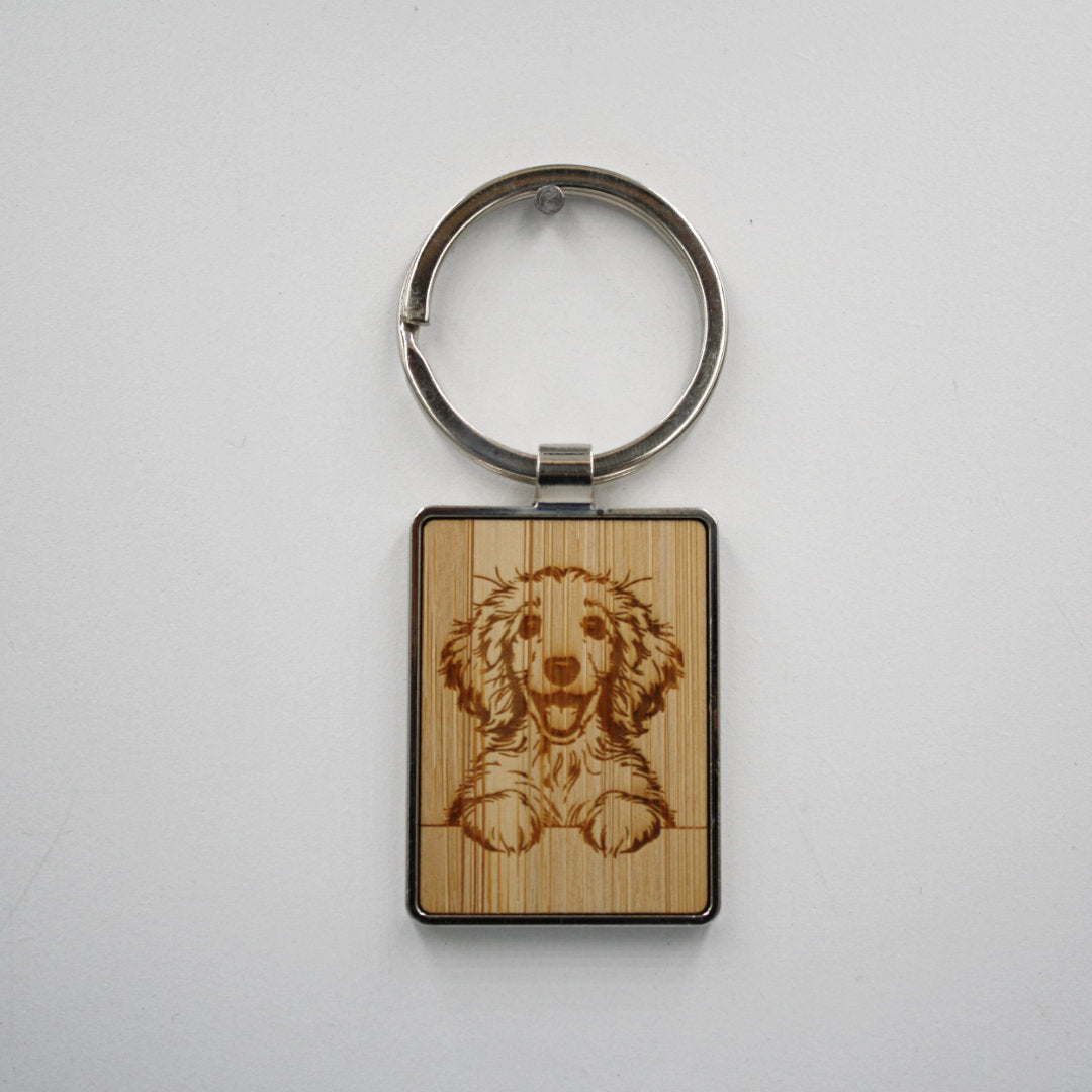 afghaanse hond sleutelhanger
