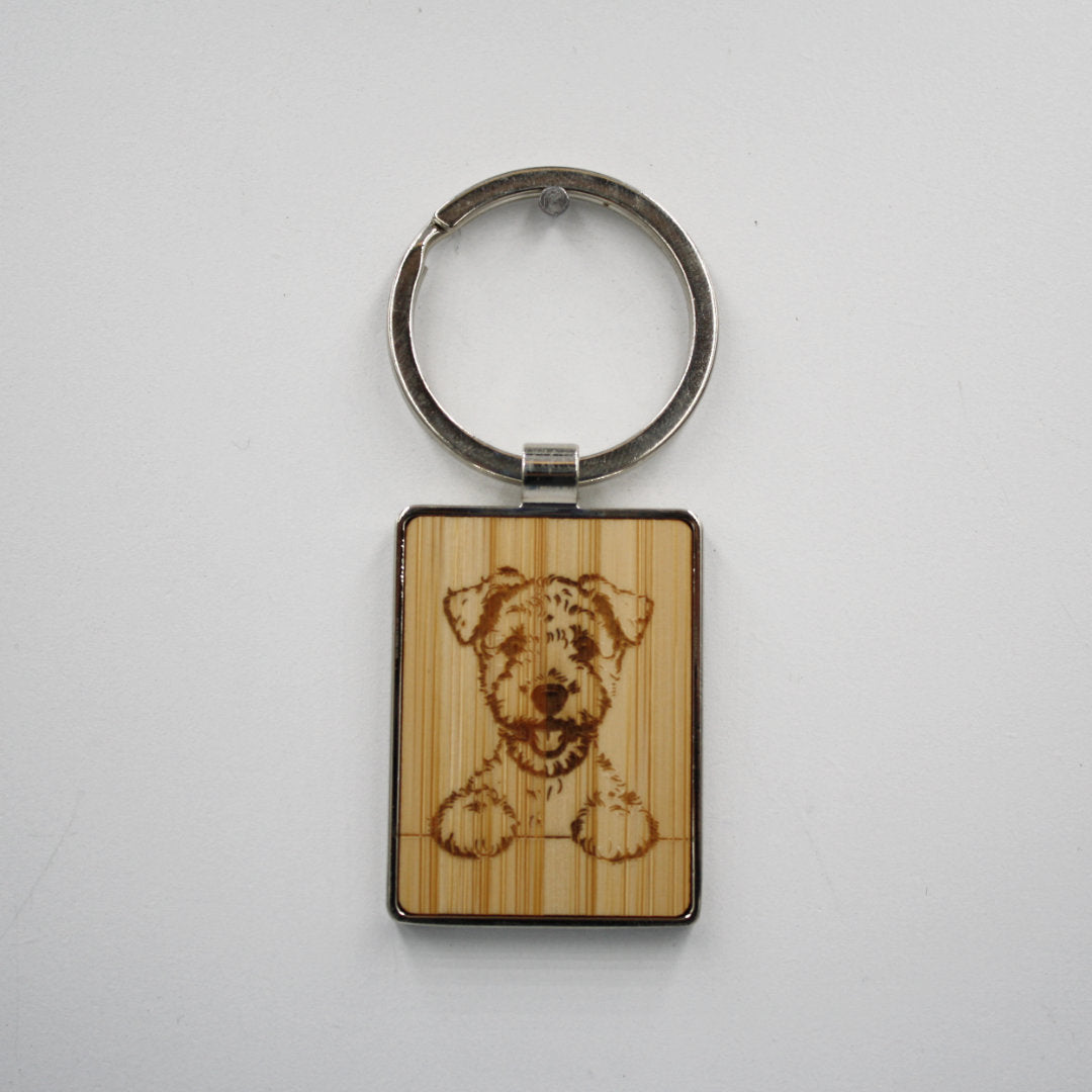 airedale terrier sleutelhanger