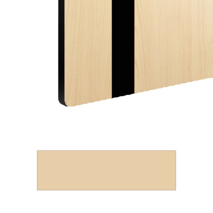 Kunststof naamplaat met huisnummer - 100 x 20 mm - dikte 1,6mm