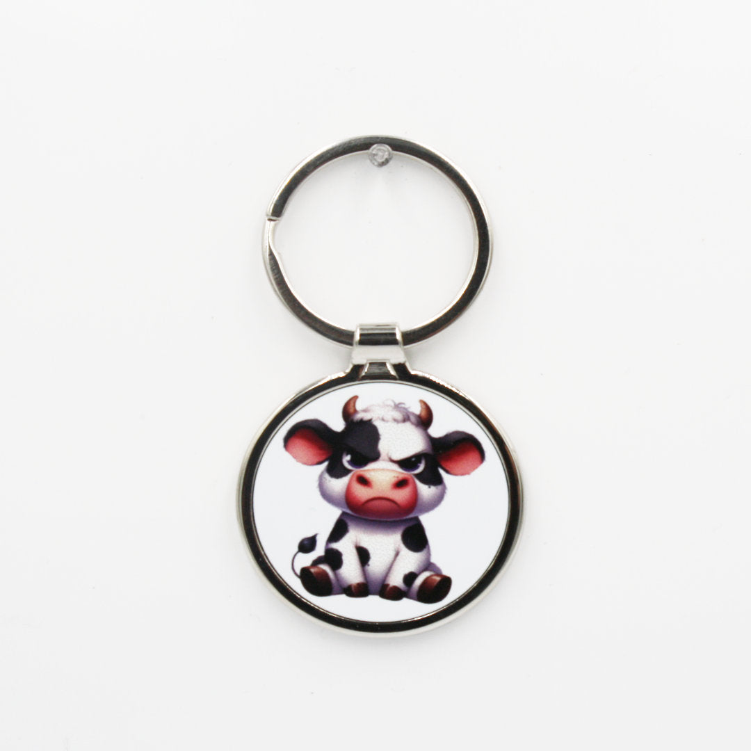 boze koe sleutelhanger