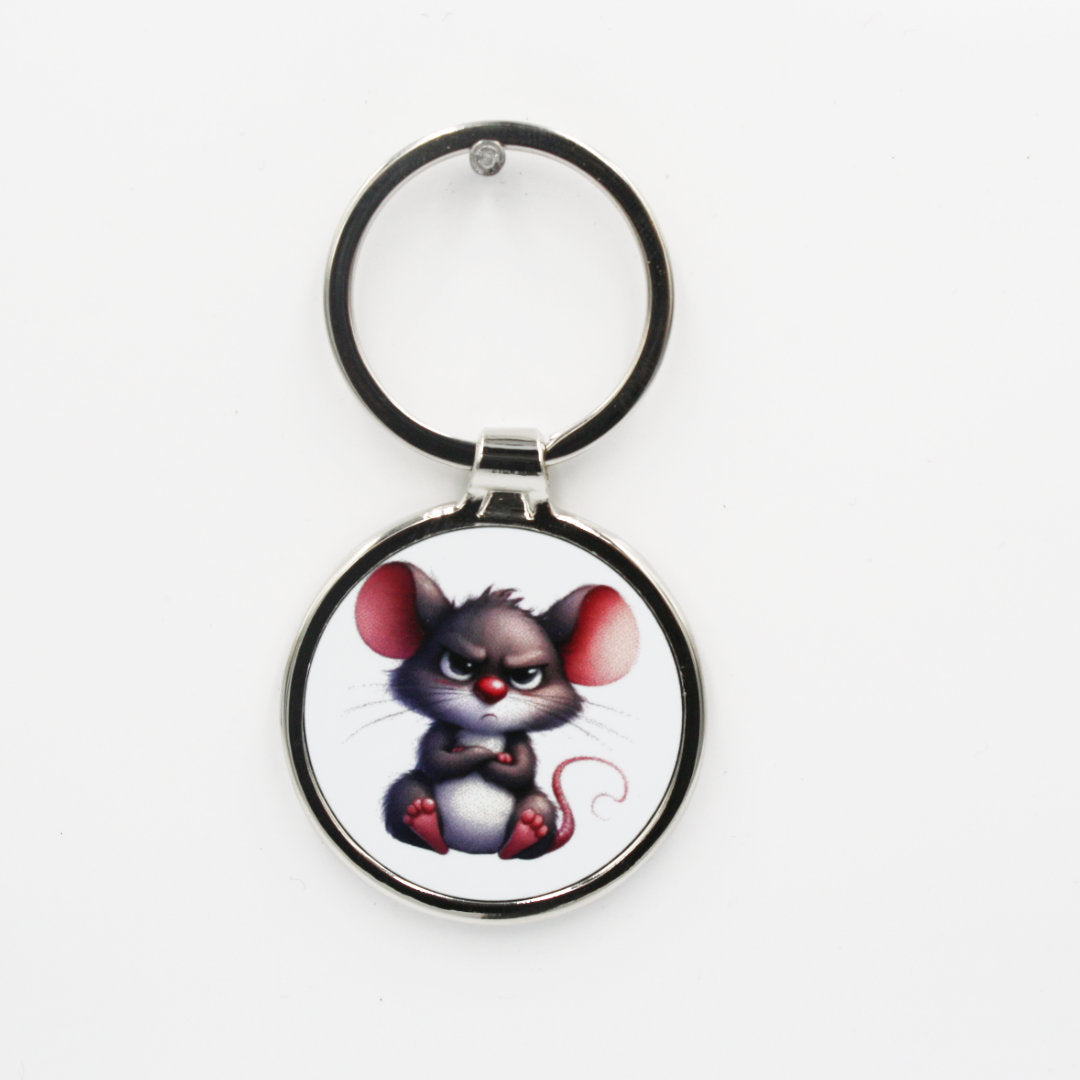 boze muis sleutelhanger