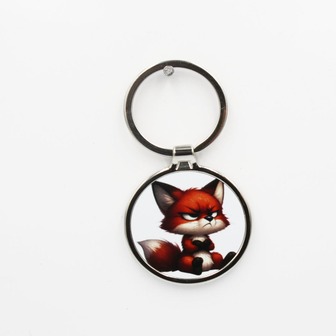 boze vos sleutelhanger