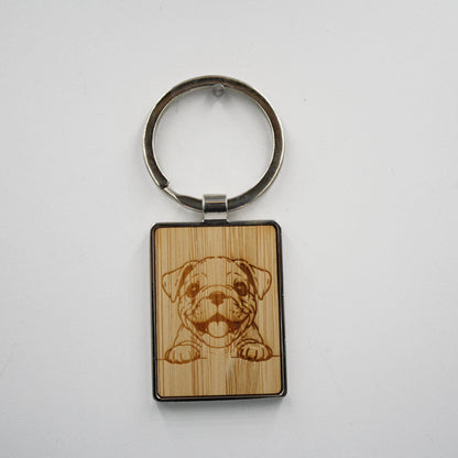 bulldog sleutelhanger