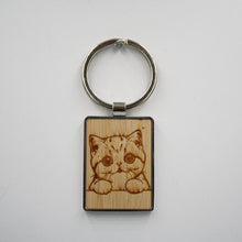 exotische korthaar sleutelhanger