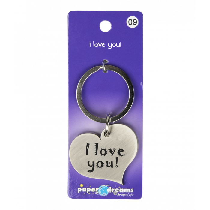 sleutelhanger - i love you