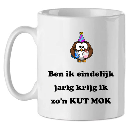 Mok - 325ml - Ben ik eindelijk jarig...