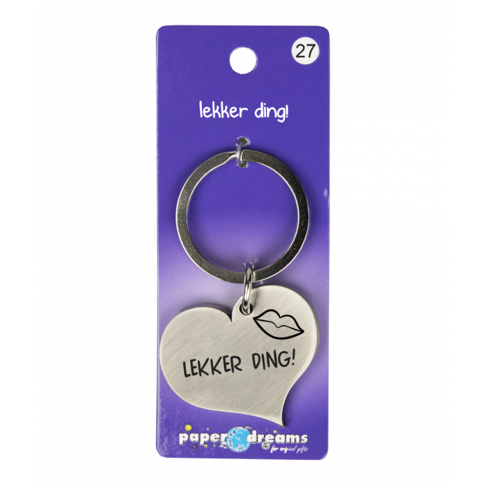 sleutelhanger - lekker ding