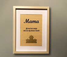 Fotokader - mama, jij bent het stukje dat ons bij elkaar houdt