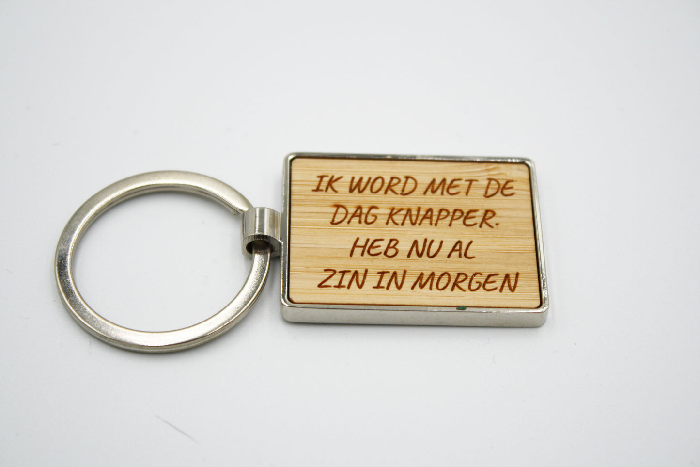 sleutelhanger - met de dag knapper