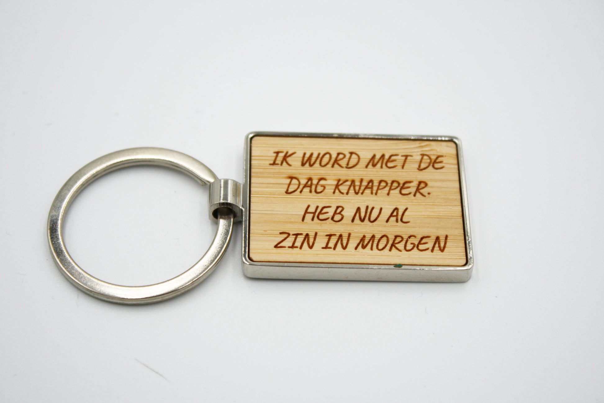 sleutelhanger - met de dag knapper
