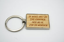 sleutelhanger - met de dag knapper