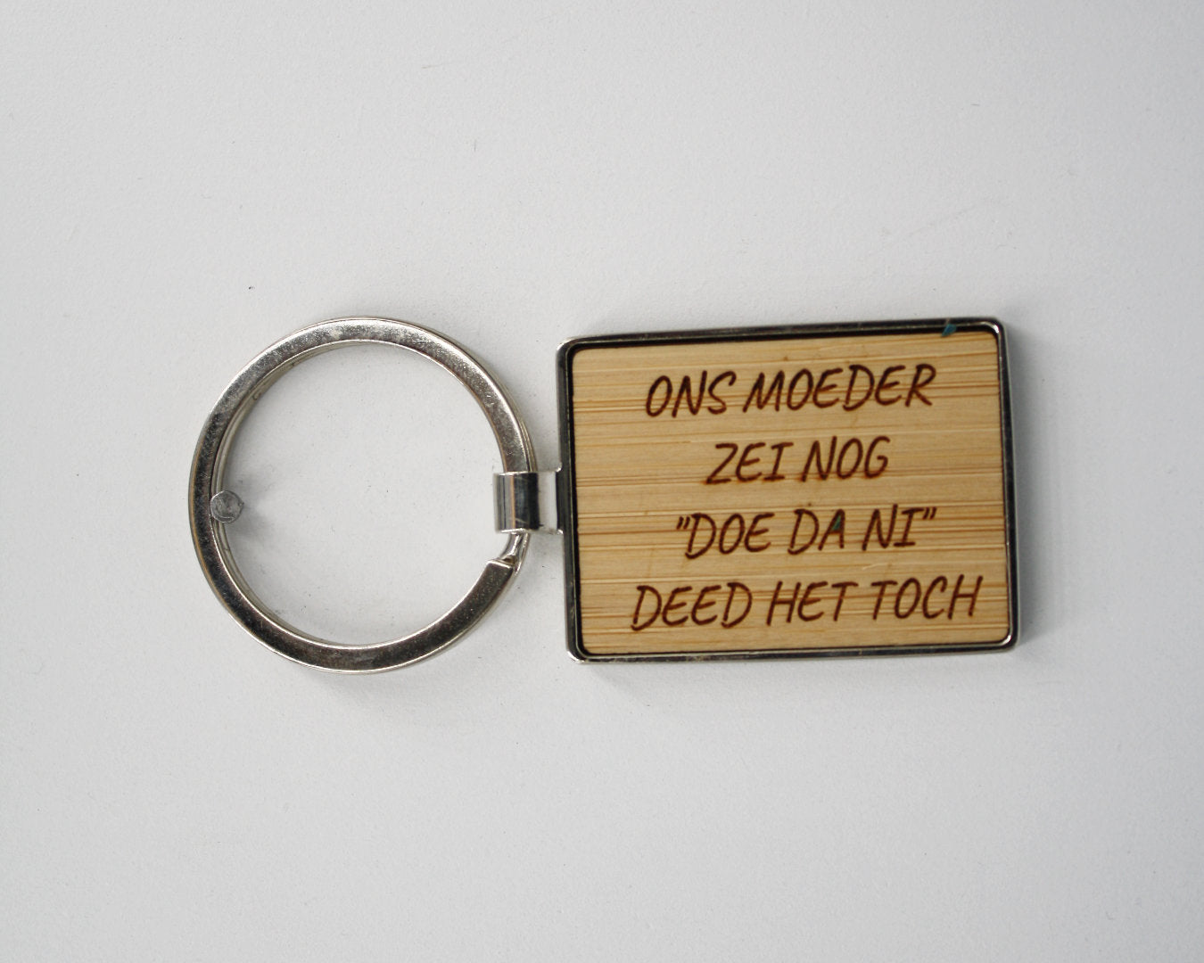 sleutelhanger ons moeder zei nog