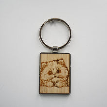 perzische kat sleutelhanger