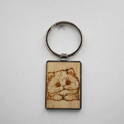 perzische kat sleutelhanger