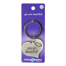 Hartje met tekst: You are beautiful